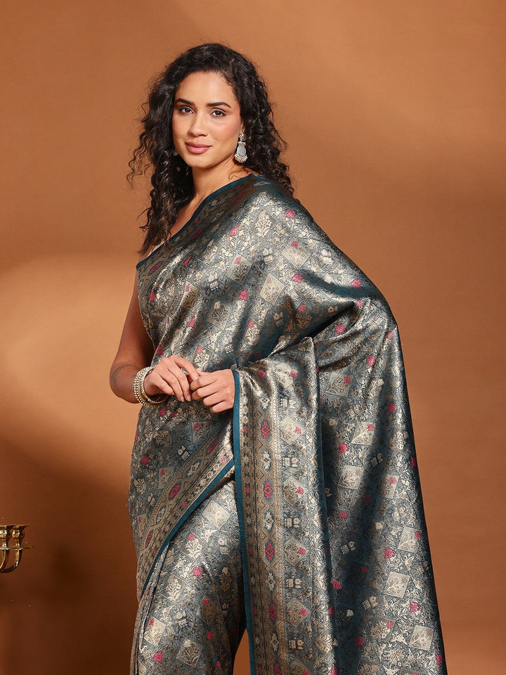 Woven Design Art Silk Saree