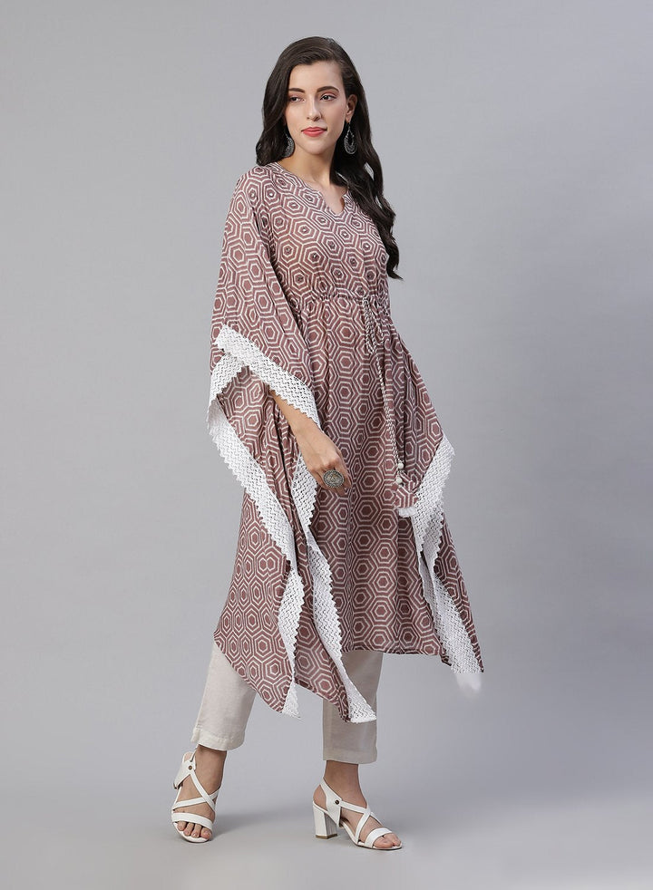 Printed Cotton Kaftan