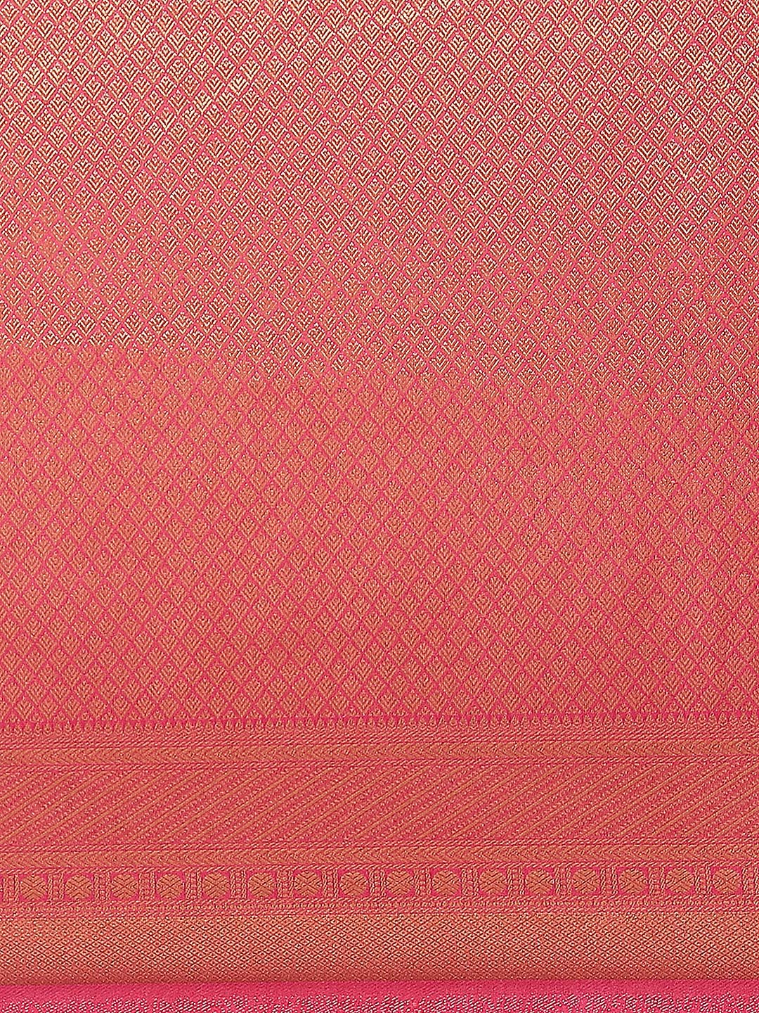 Brocade Zari Booti Art Handloom Woven Saree