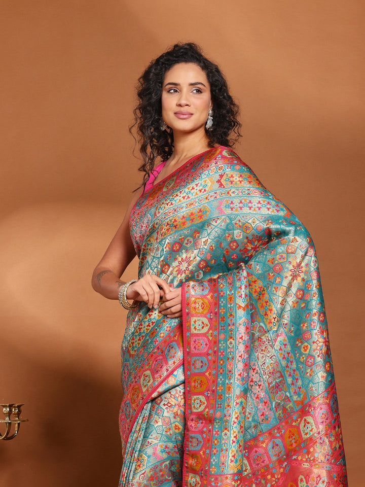 Woven Design Dola Silk Saree