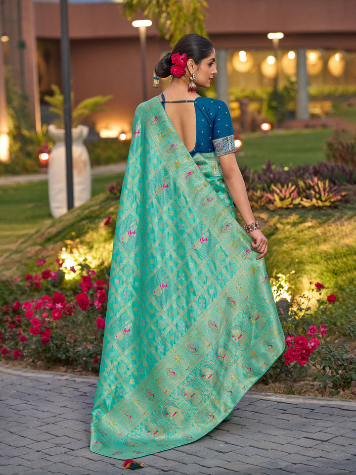 Woven Design Dola Silk Saree