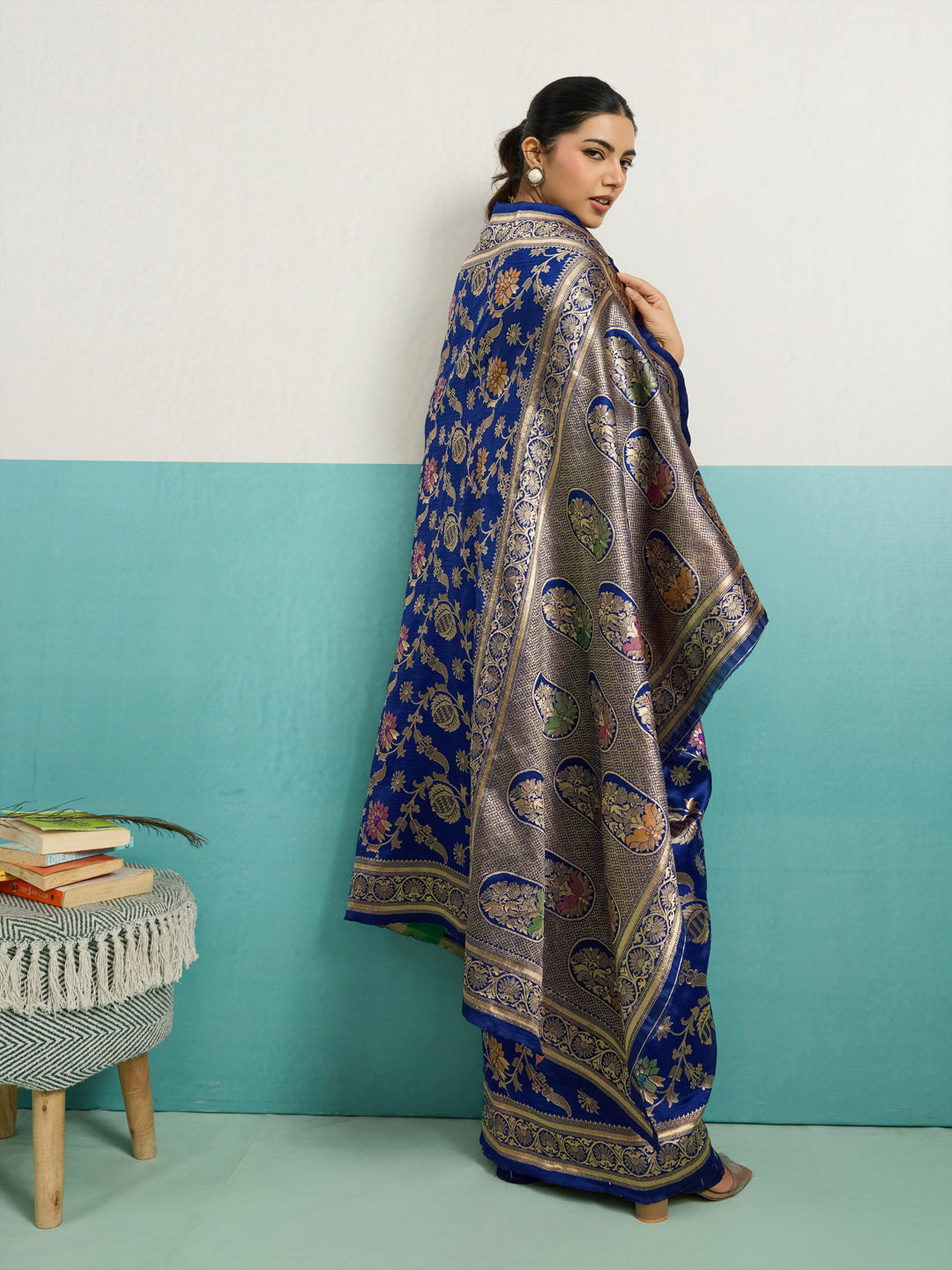 Woven Design Art Silk Saree
