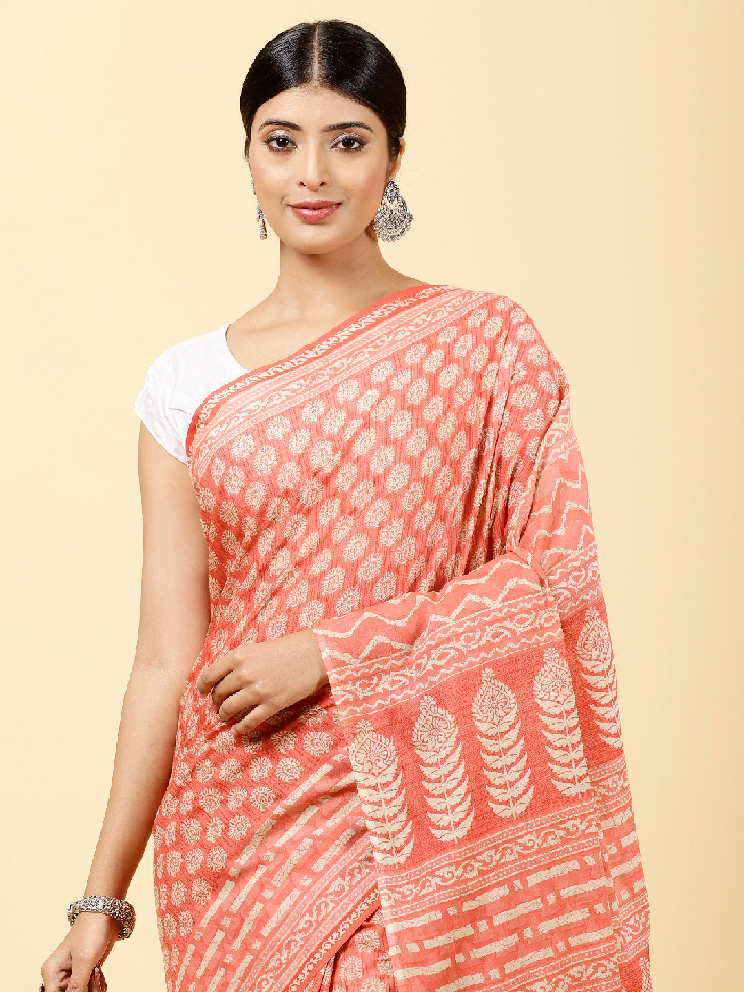 Printed Cotton Saree