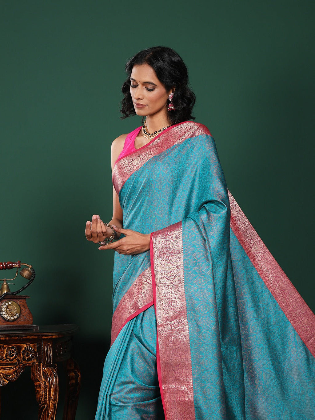Woven Design Art Silk Saree