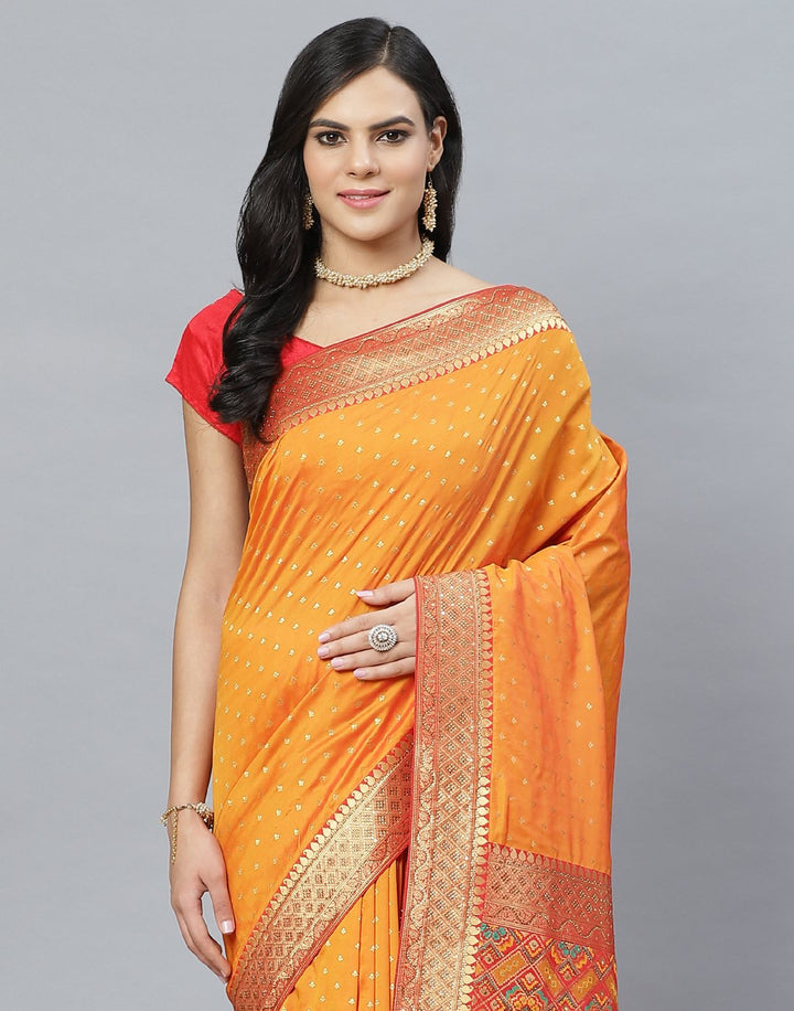 Banarasi Woven Embroidery saree