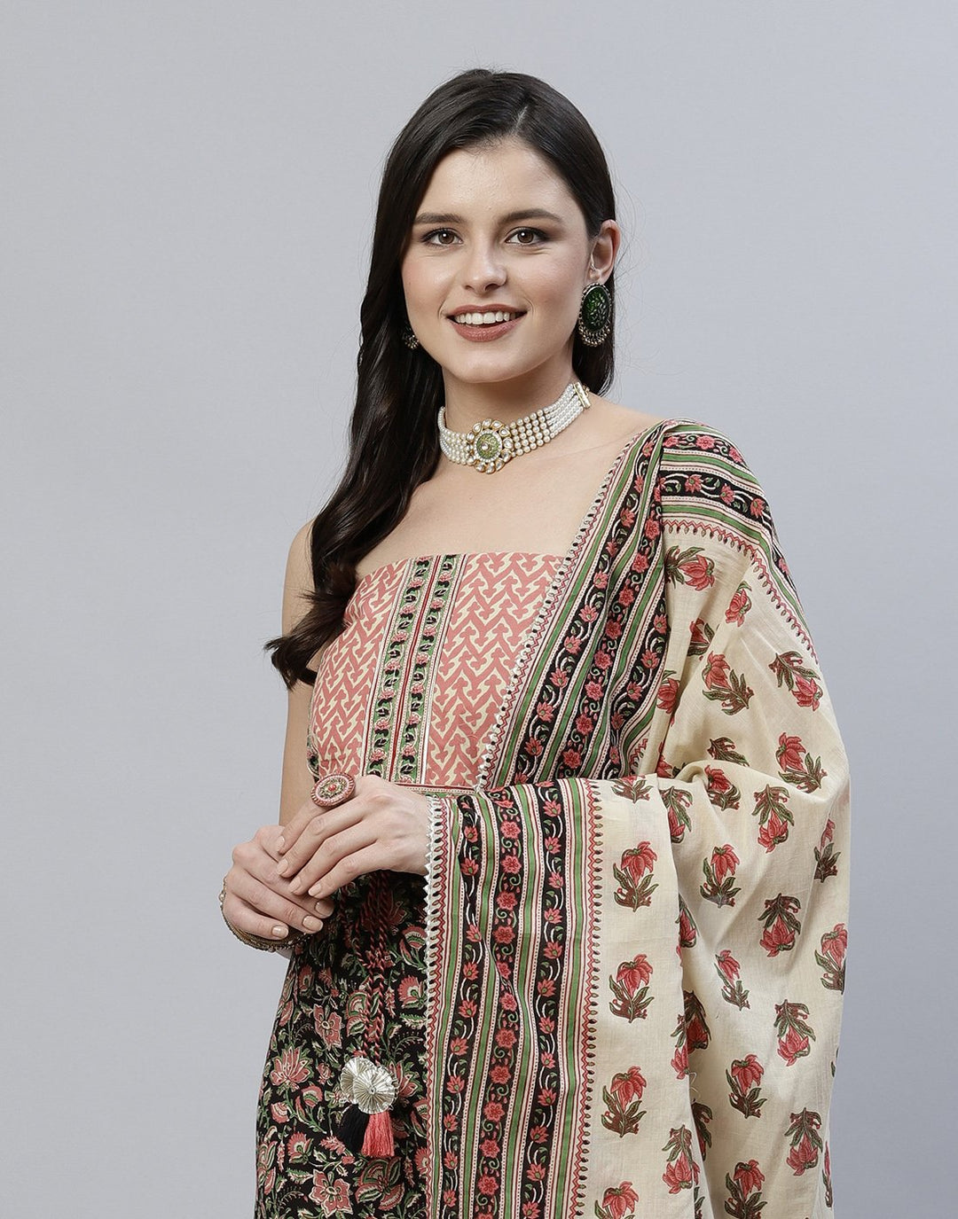 Printed Cotton Suit Piece