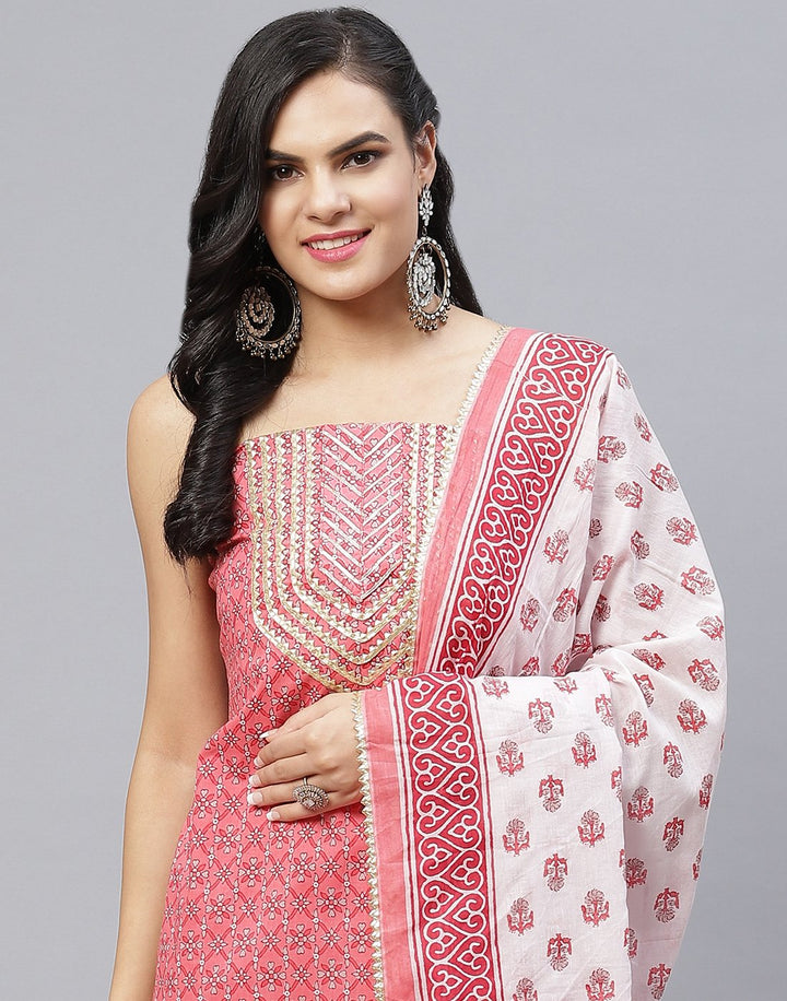 Cotton Printed Suit Piece
