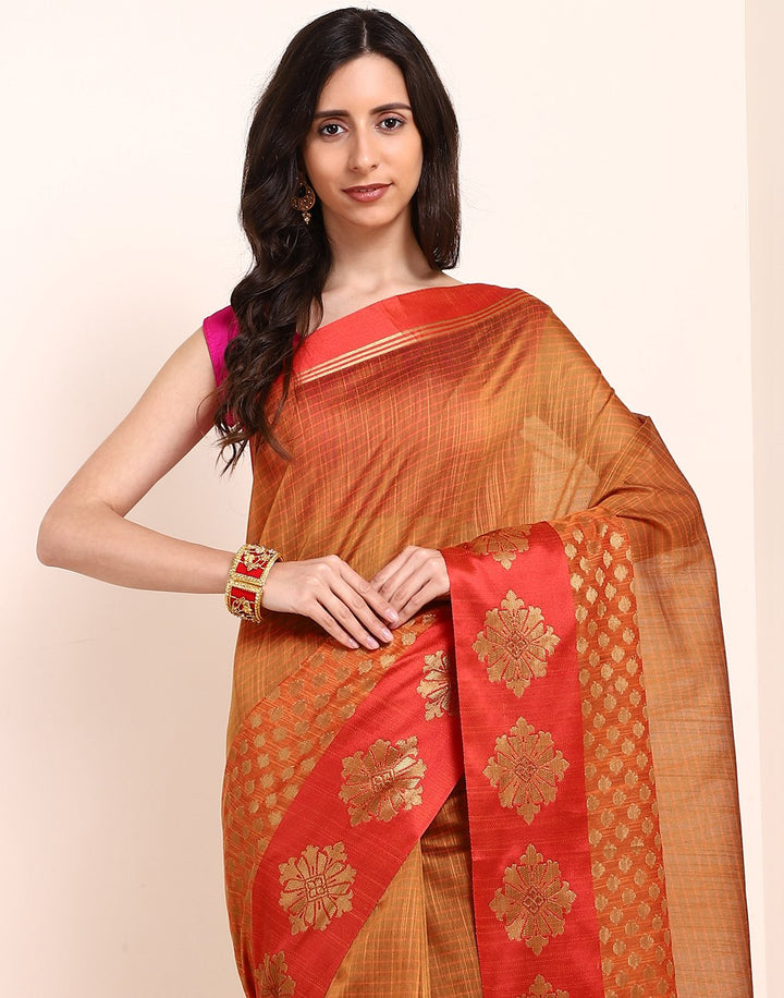 Cotton Woven Saree