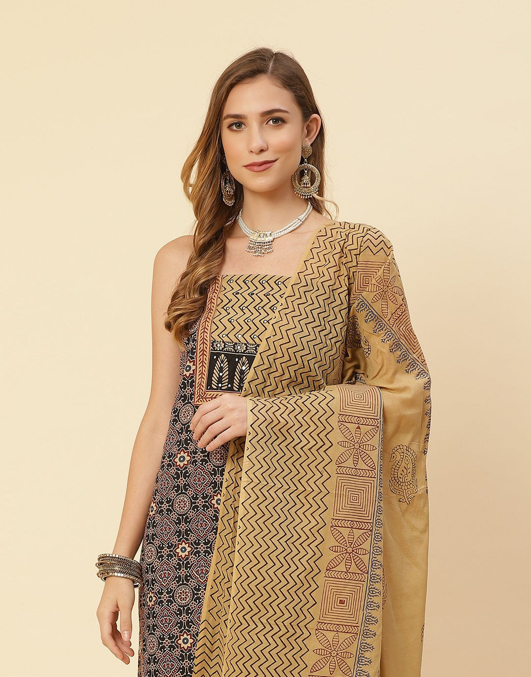 Printed Cotton Suit Piece