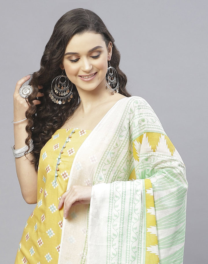 Cotton Printed Suit Set