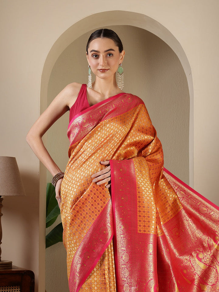 Woven Design Art Silk Saree