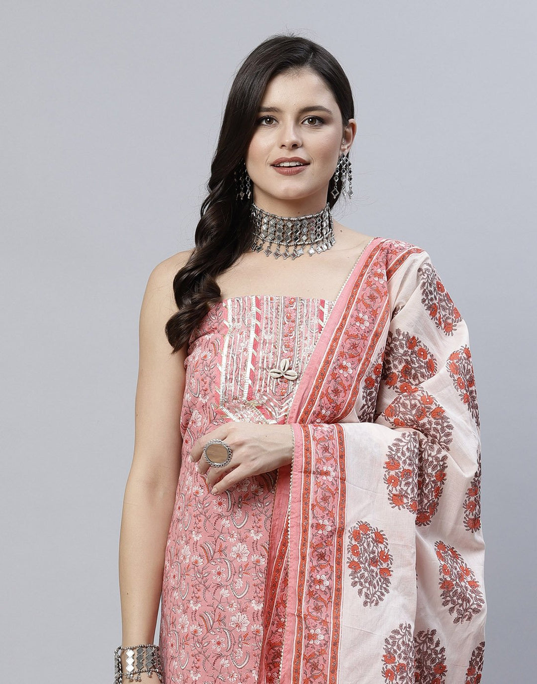 Printed Cotton Suit Piece