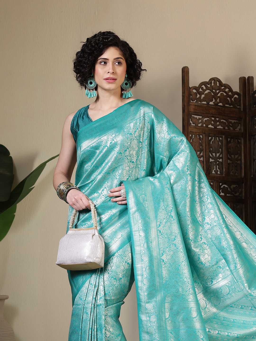 Woven Design Art Silk Saree
