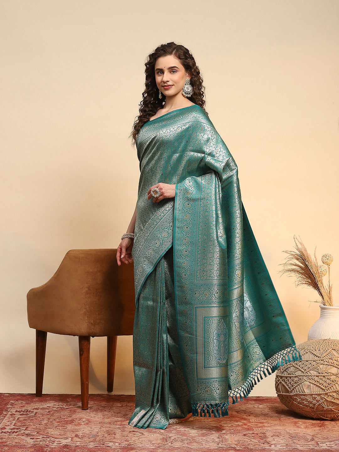 Woven Design Art Silk Saree