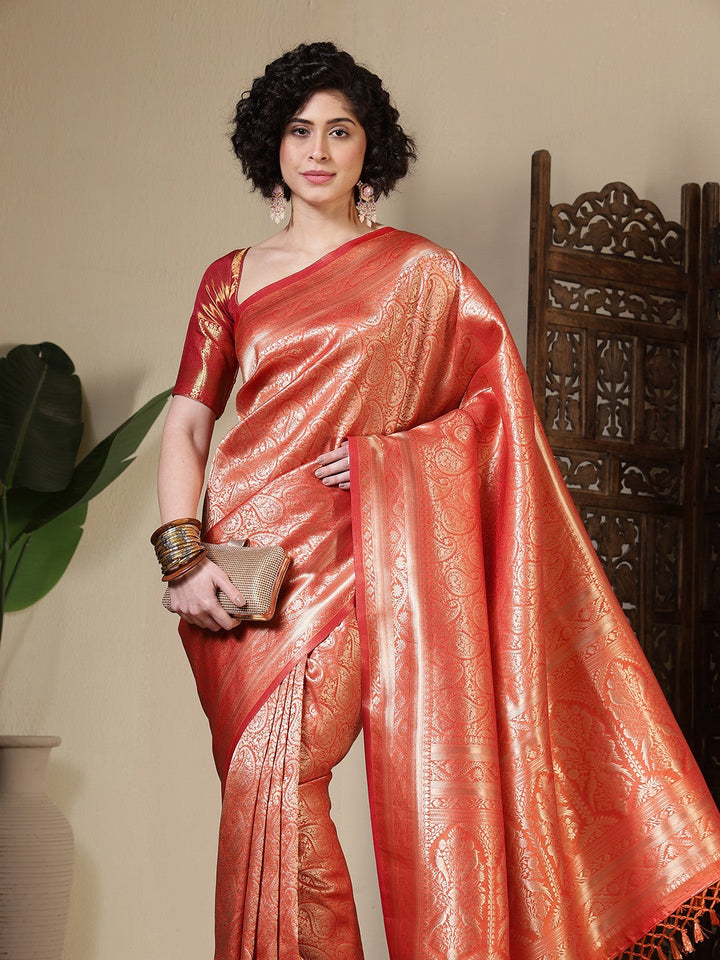 Woven Design Art Silk Saree