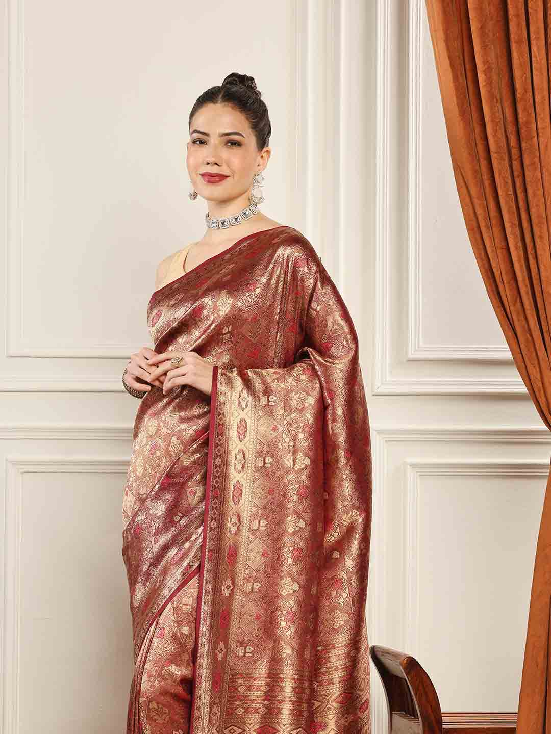 Woven Design Art Silk Saree