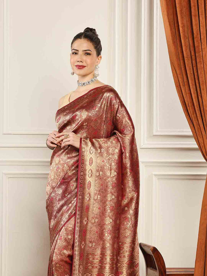 Woven Design Art Silk Saree