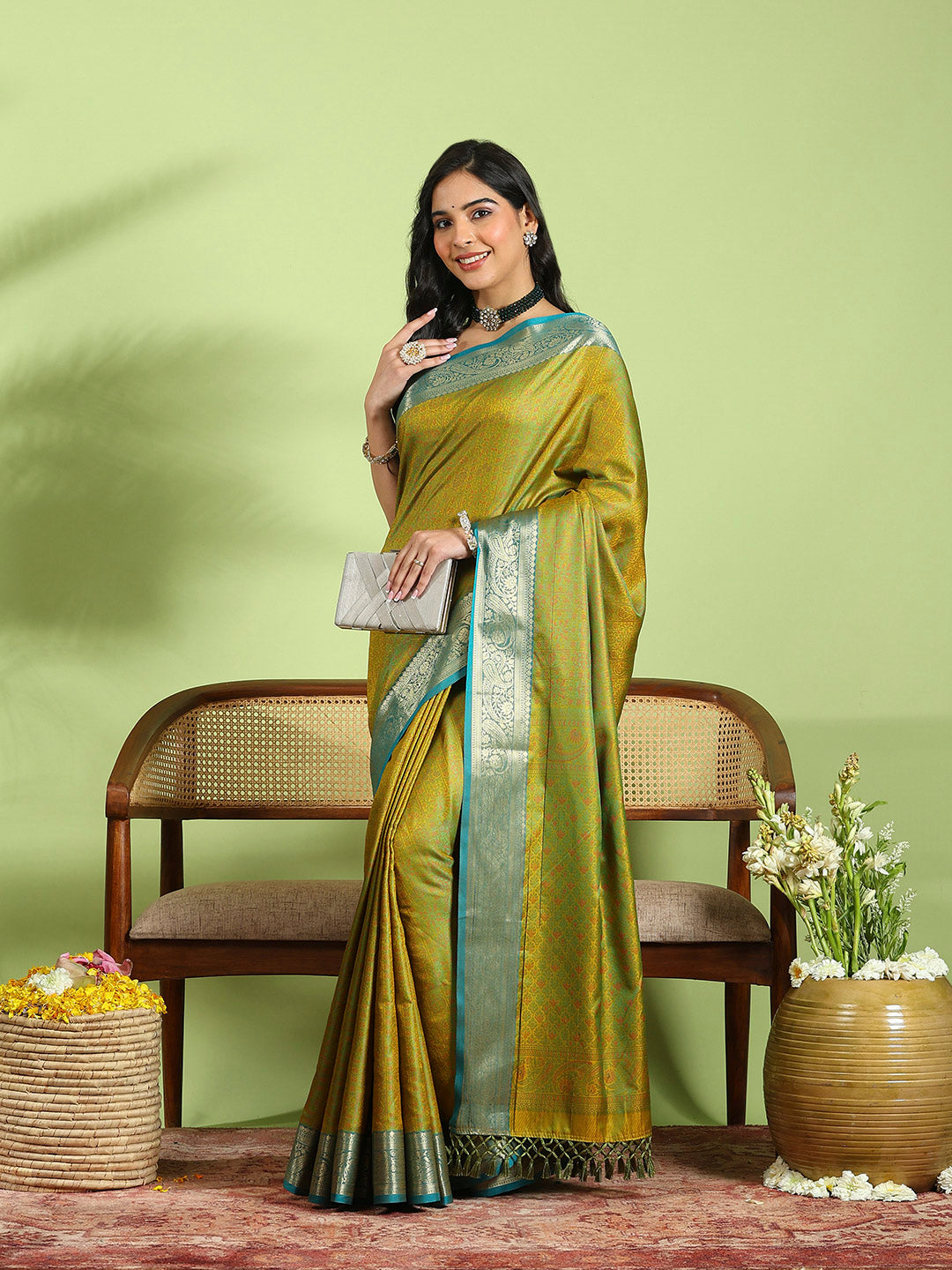 Woven Design Art Silk Saree