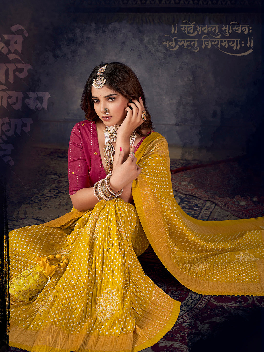 Printed Art Silk Saree