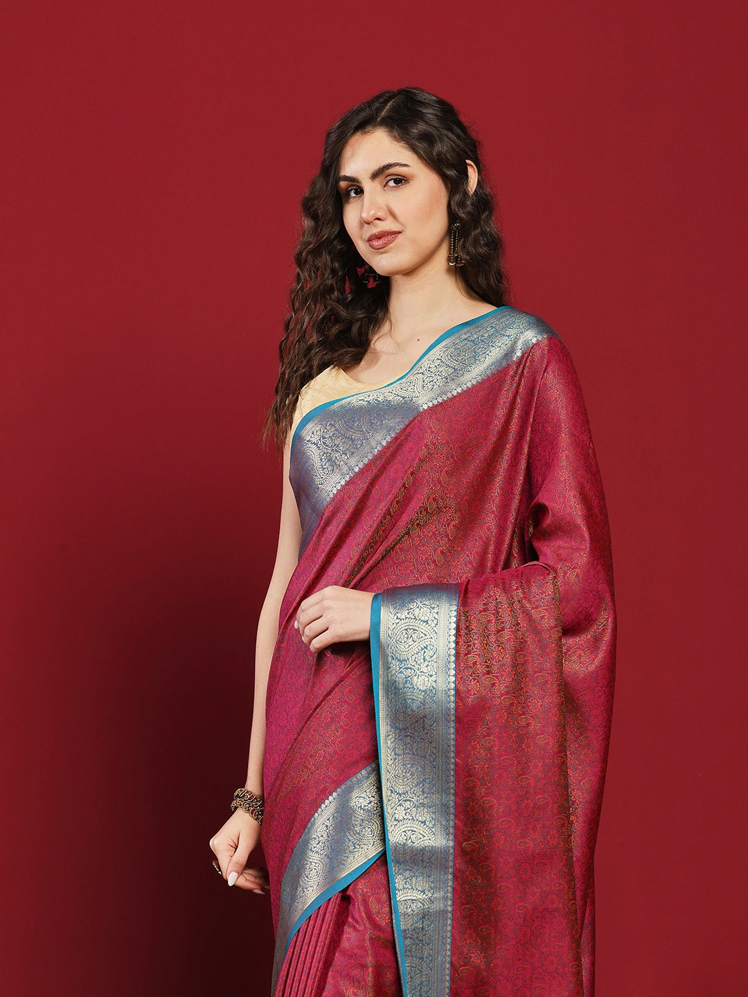 Woven Design Art Silk Saree