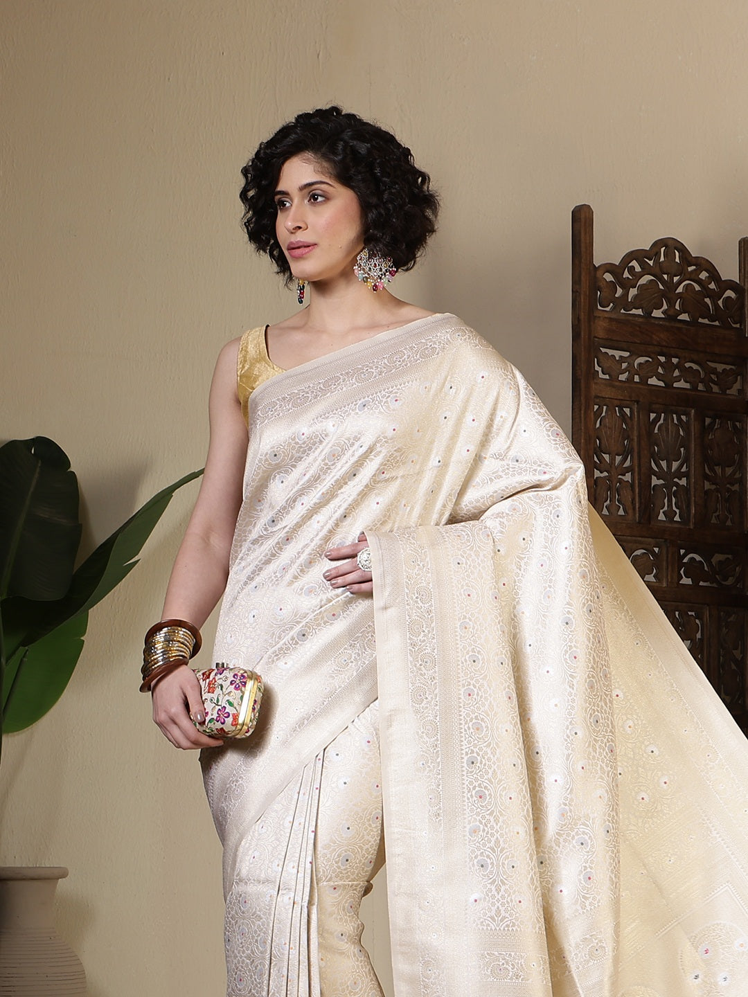 Woven Design Art Silk Saree