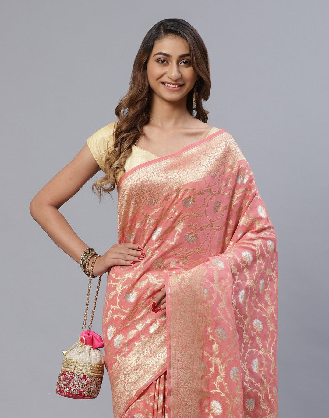 Woven Cotton Saree