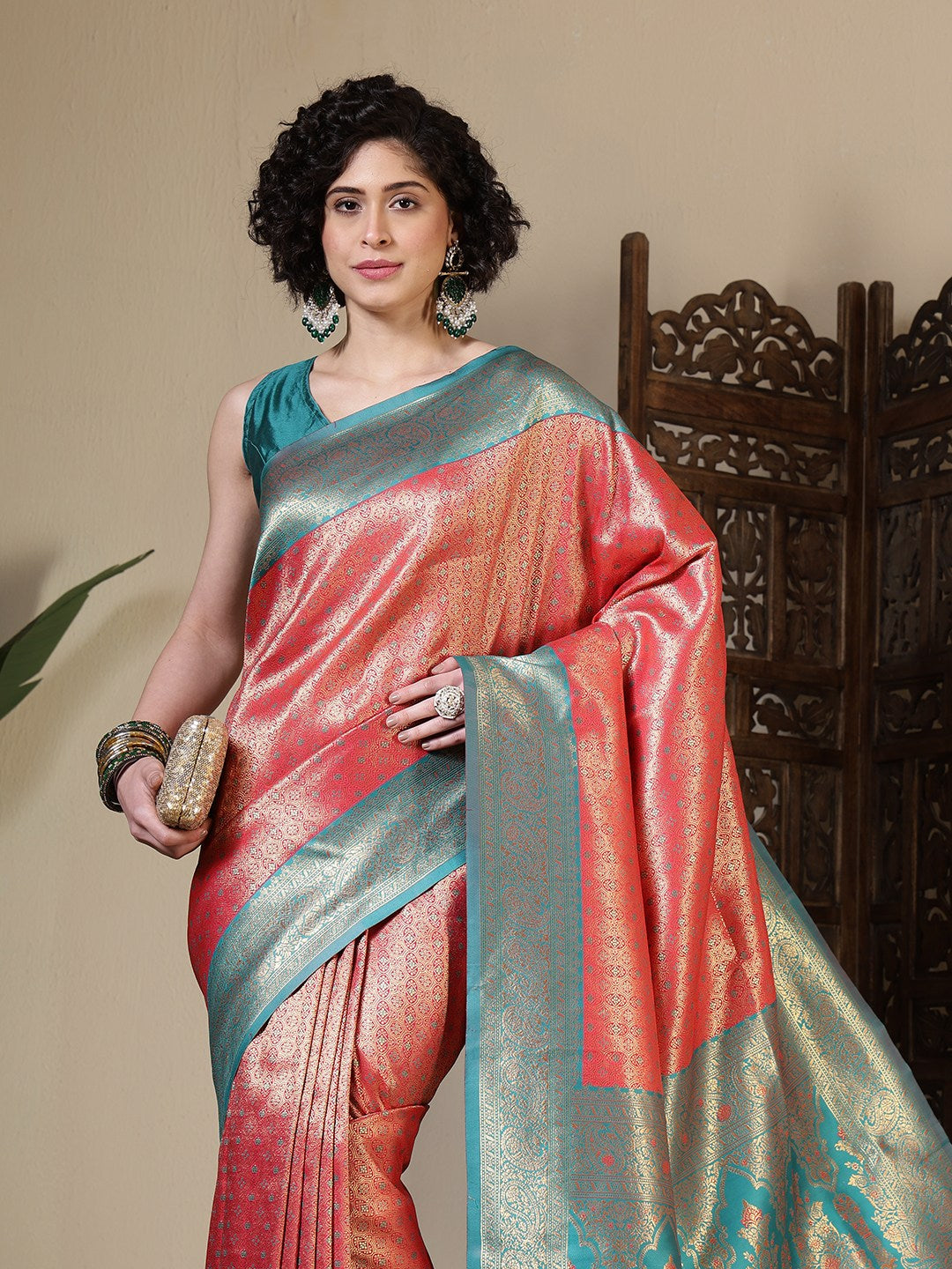 Woven Design Art Silk Saree