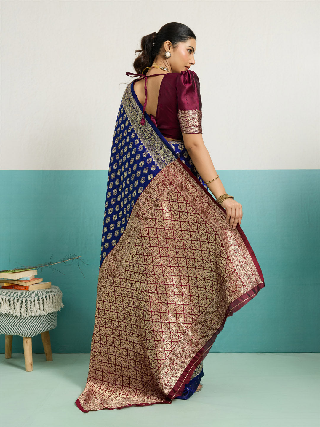 Woven Design Art Silk Saree