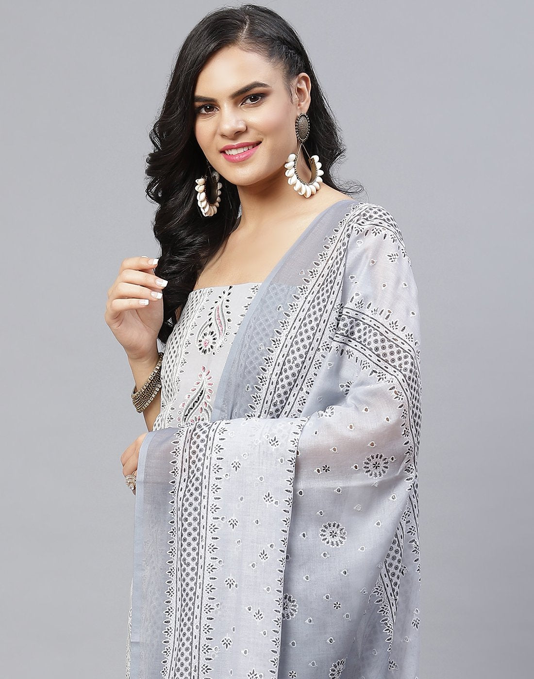Cotton Printed Suit Piece