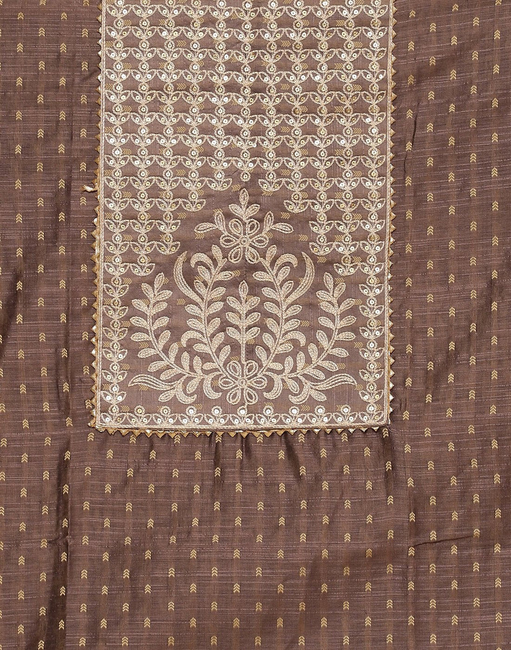 Embroidered Chanderi Suit Piece