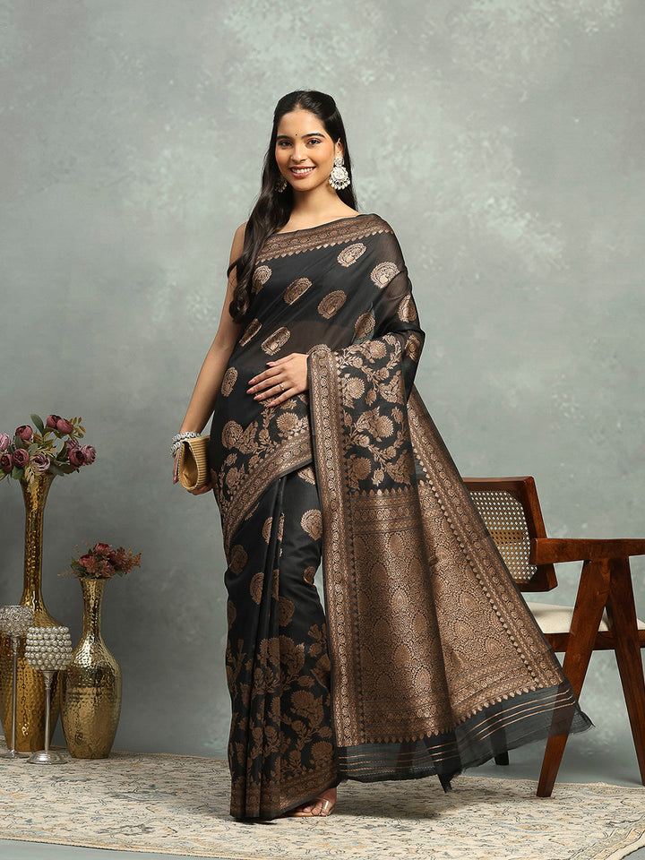 Woven Design Art Silk Saree