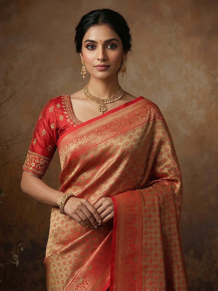 Woven Design Art Silk Saree