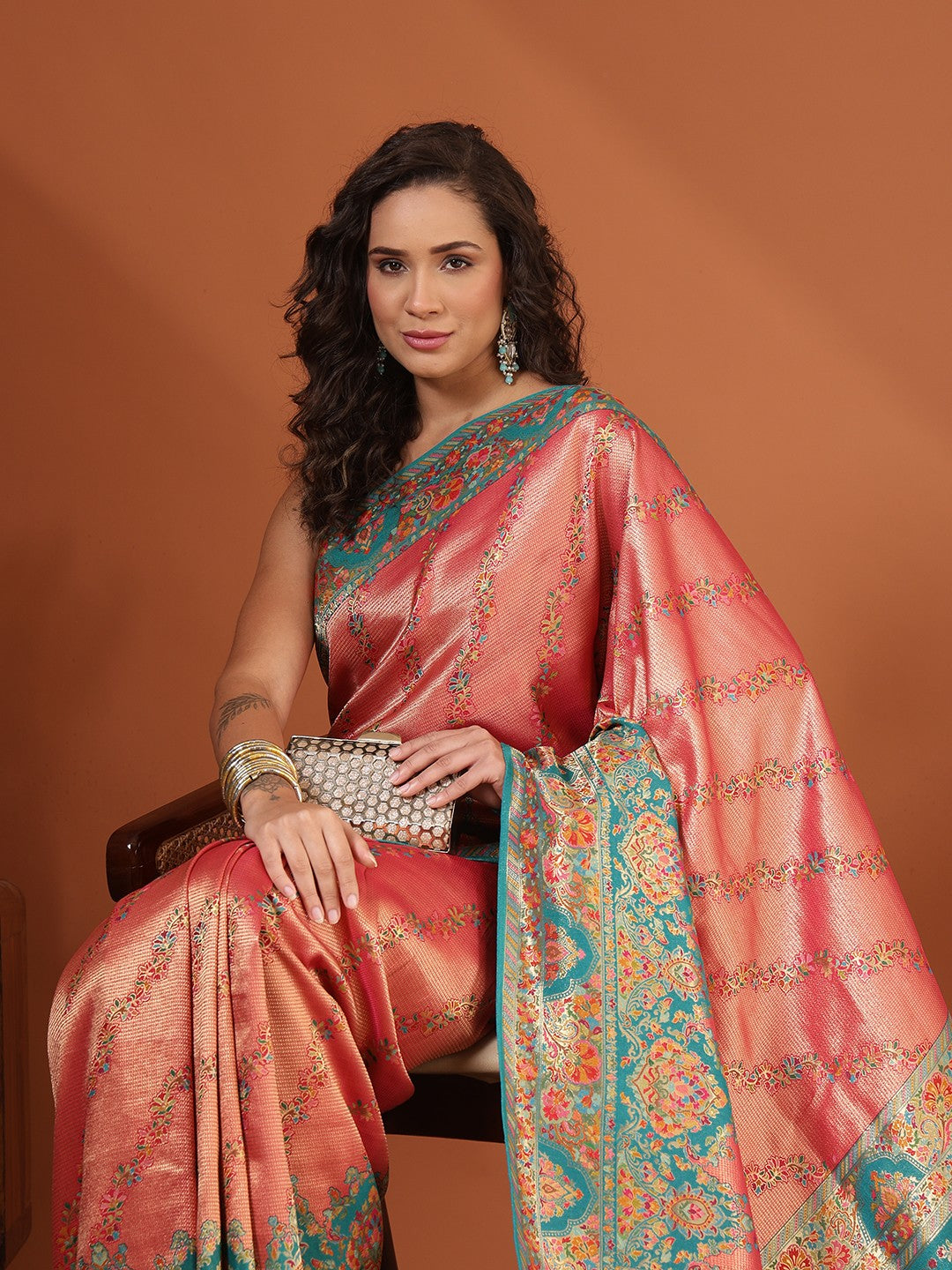 Woven Design Dola Silk Saree