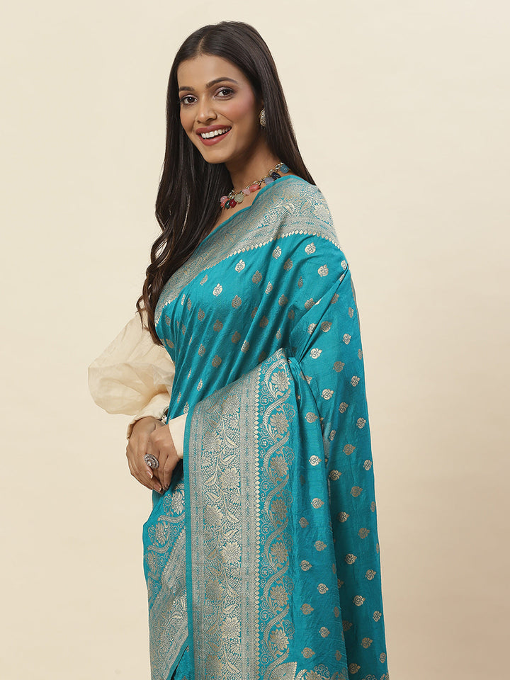 Zari Border Woven Handloom Saree