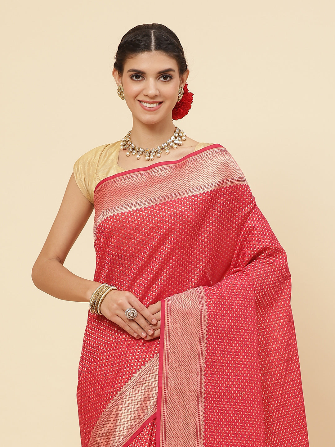 Cotton Wovn Saree