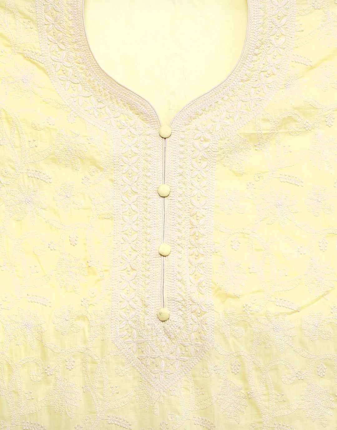 Cotton Embroidered Suit Piece