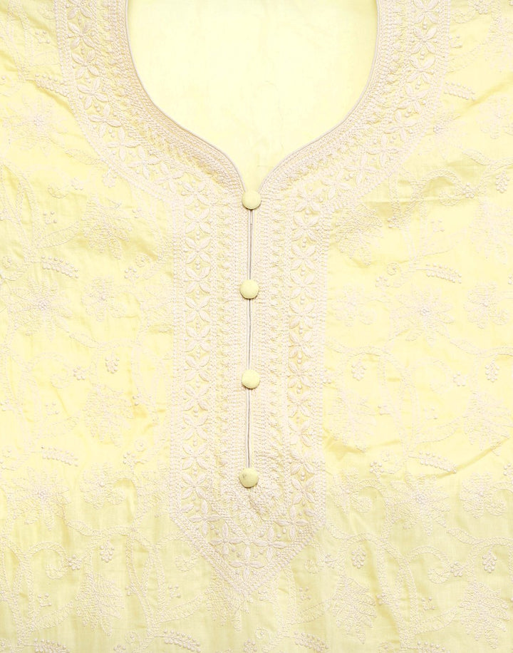 Cotton Embroidered Suit Piece