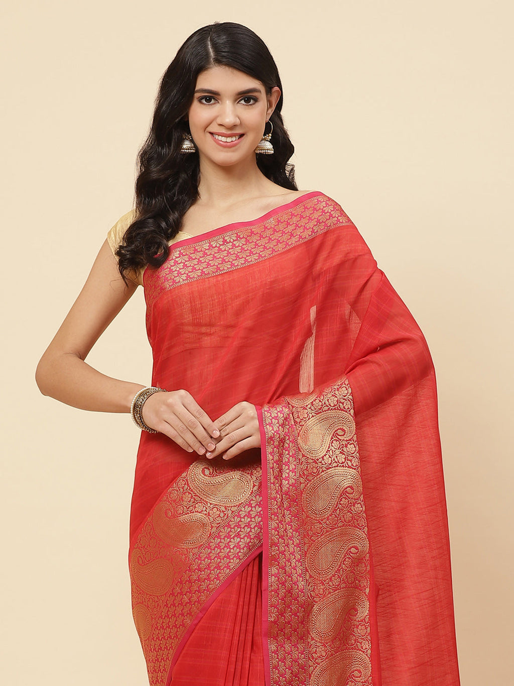 Cotton Wovn Saree