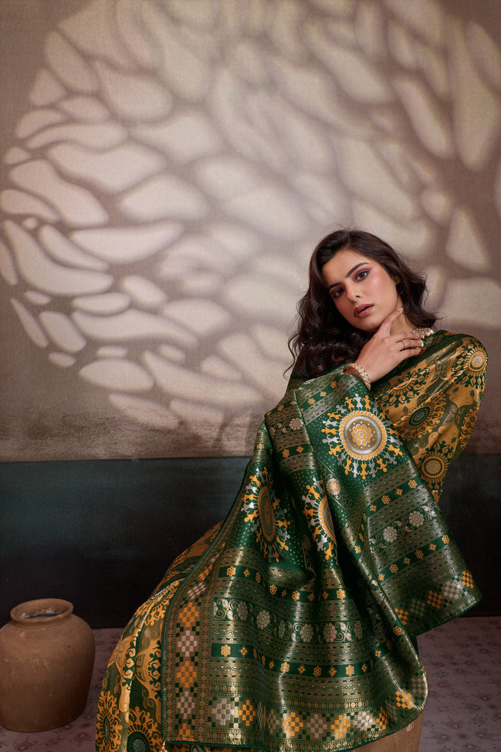 Woven Design Banarasi Silk Saree