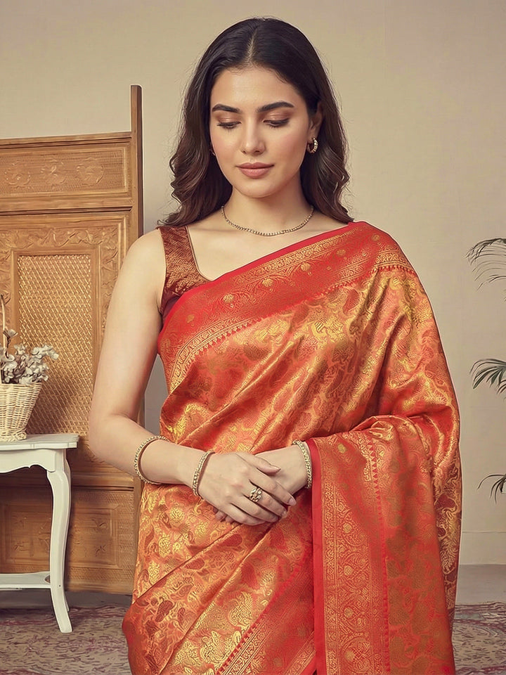 Woven Design Art Silk Saree
