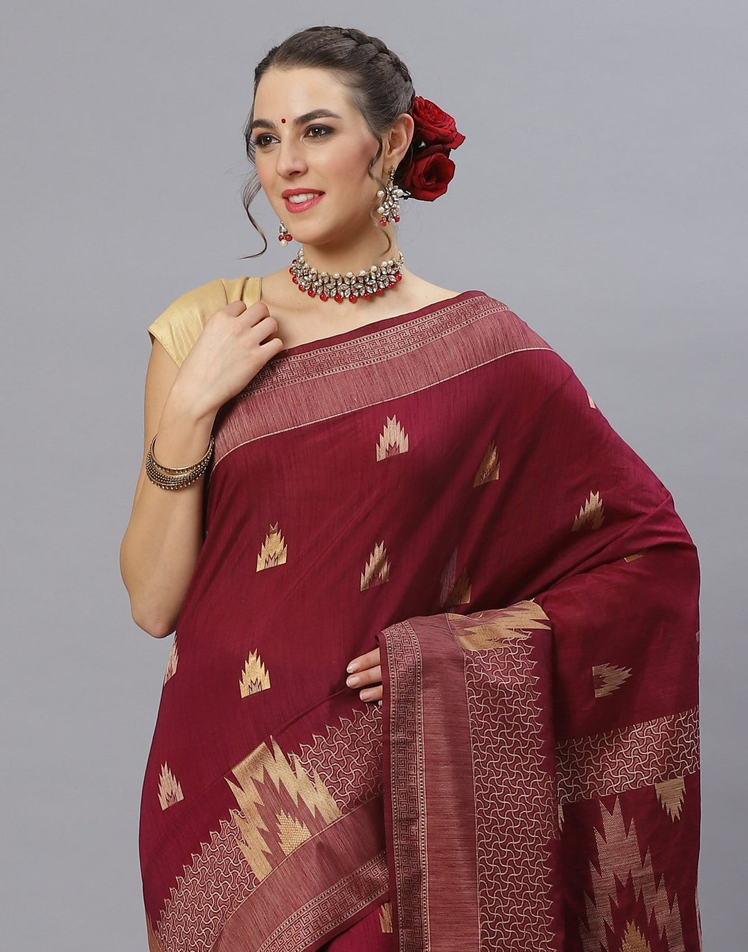Art Handloom Woven Saree