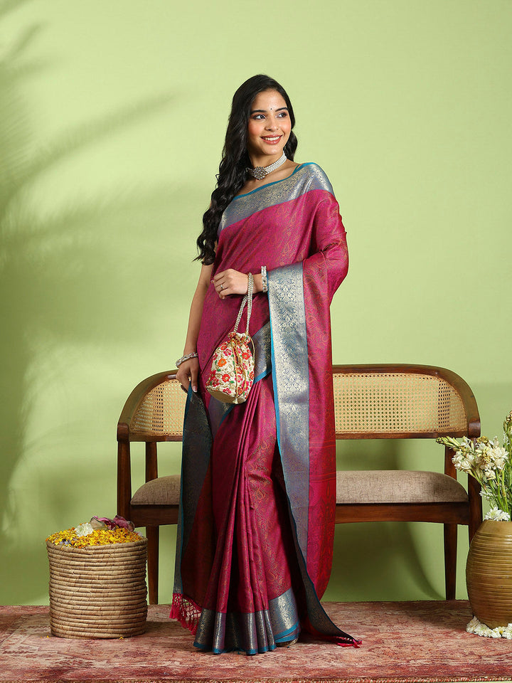 Woven Design Art Silk Saree