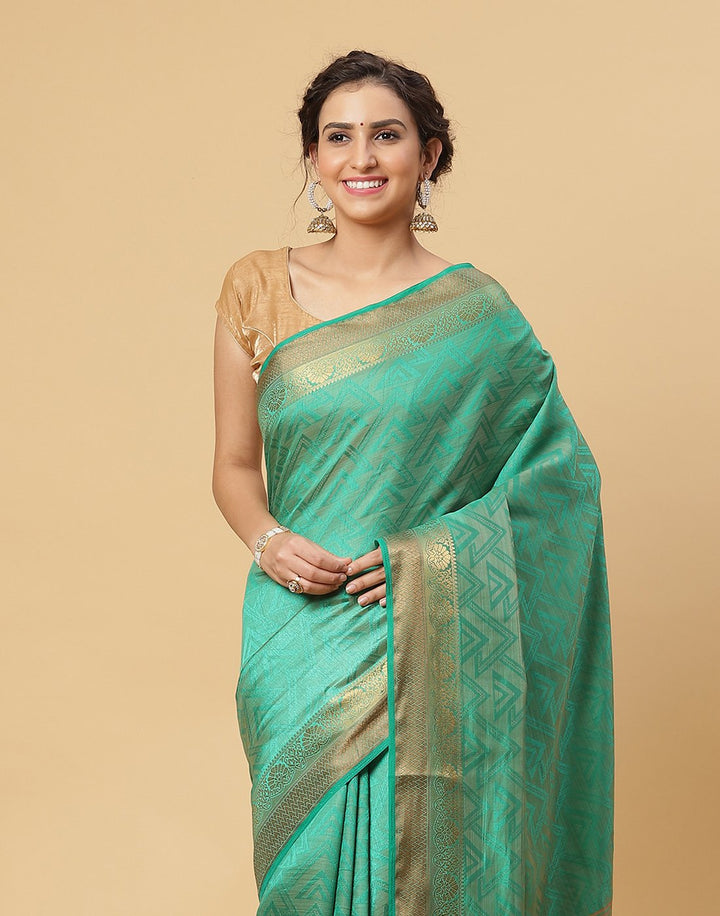 Woven Art Handloom Saree With Border