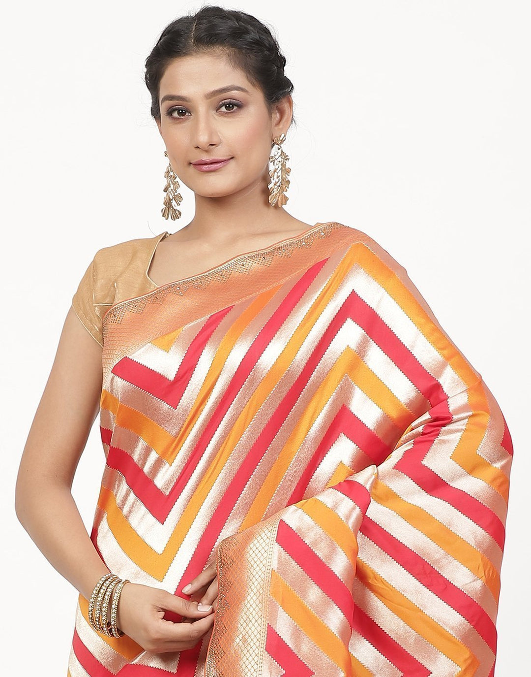 Banarasi Red Silk Saree
