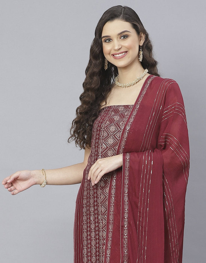 Art Handloom Suit Set