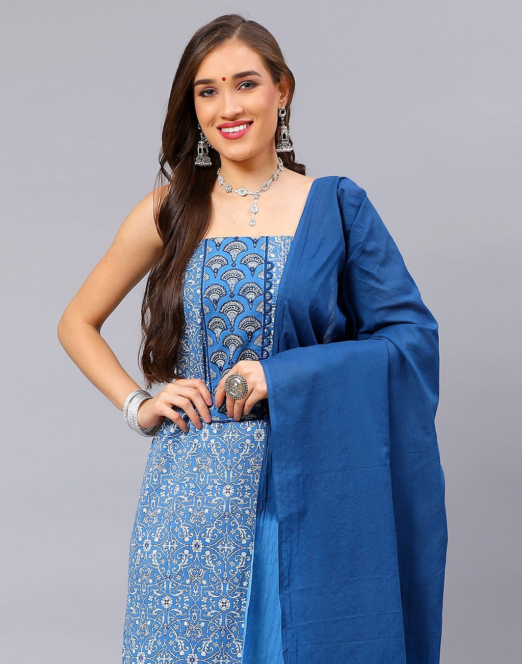 Cotton Printed Suit Piece