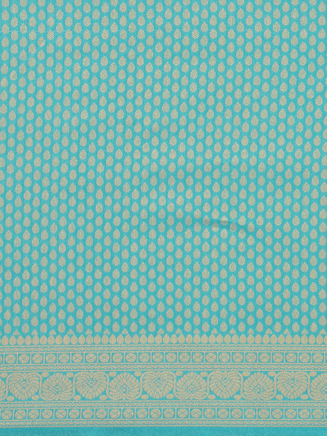 Brocade  Art Handloom Saree with Zari Border