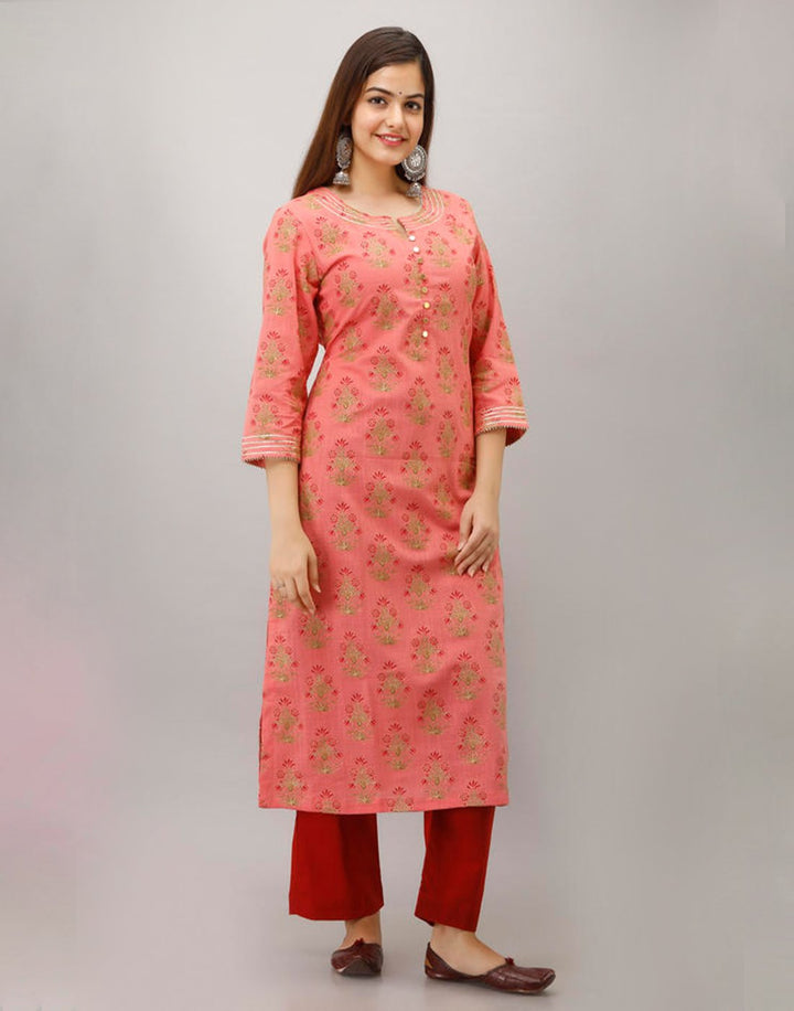 Printed Cotton Kurti