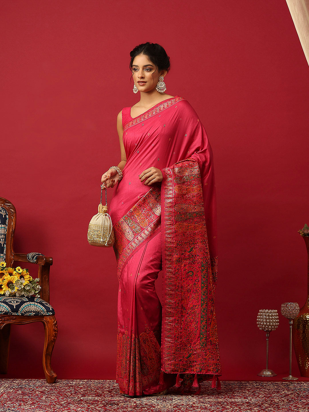 Woven Design Art Silk Saree