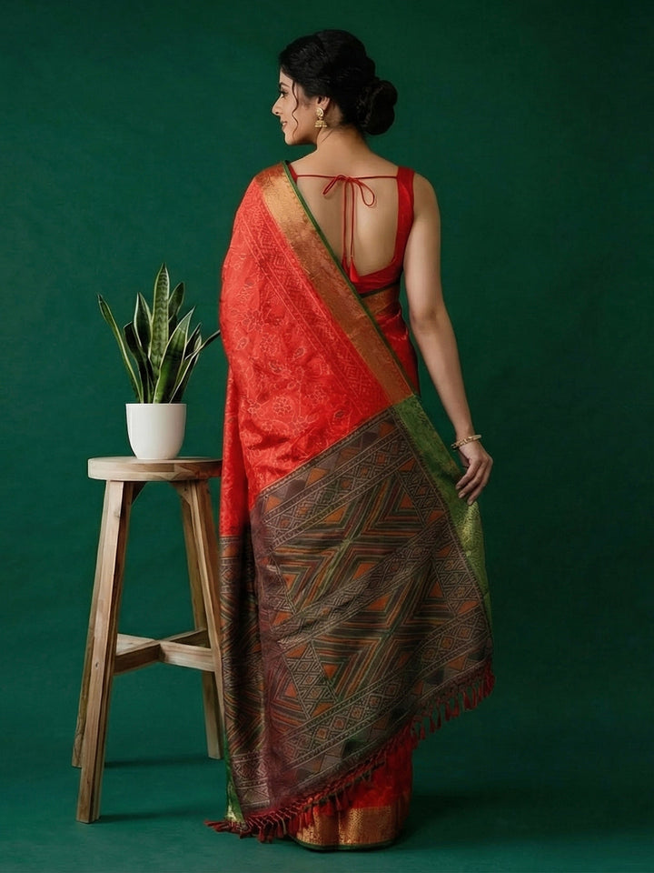 Woven Design Art Silk Saree